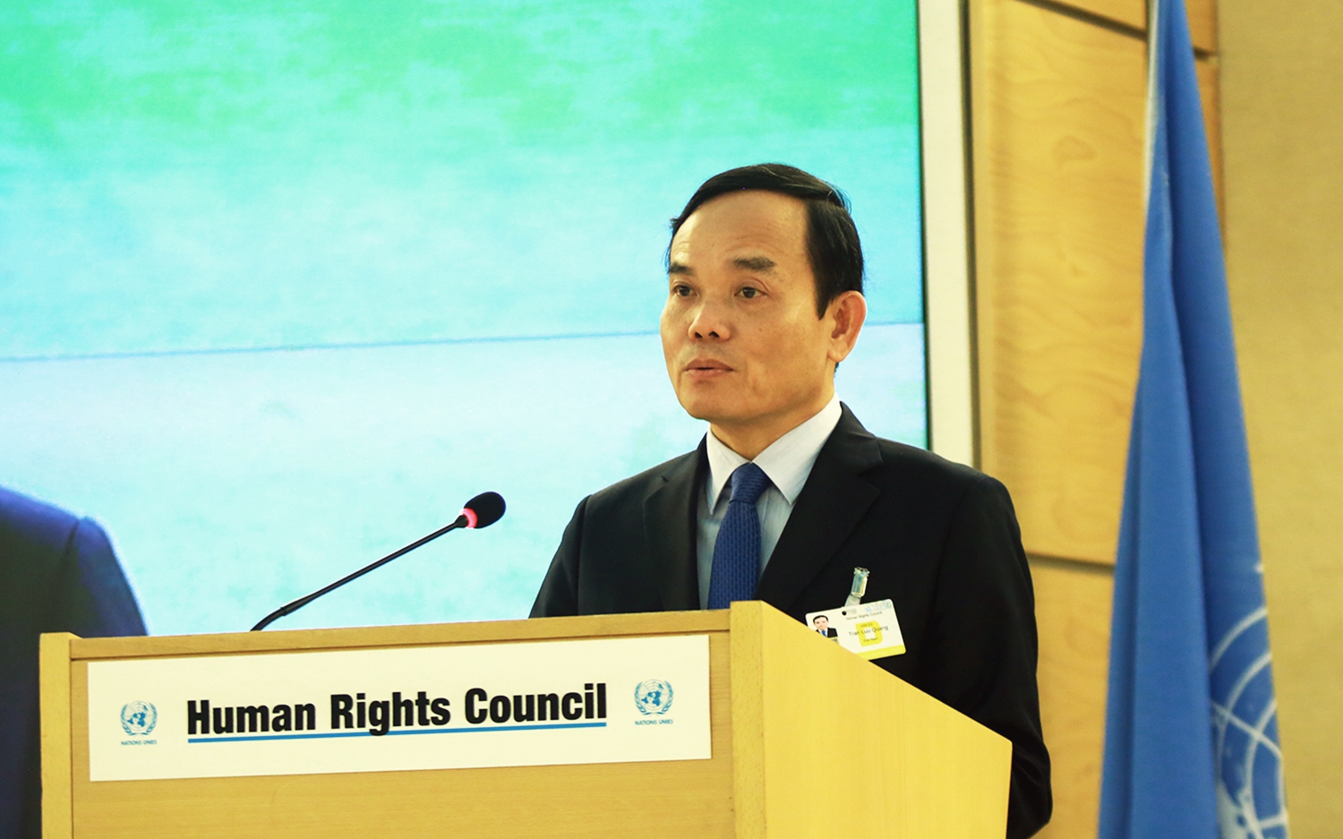, Politique de gauche: Déclaration du Vice-Premier Ministre Tran Luu Quang lors du segment de haut niveau de la 52e session ordinaire du Conseil des droits de l’homme des Nations Unies